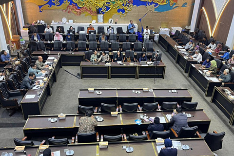 Rapat dengar pendapat Baleg DPR untuk penyusunan RUU PPRT di Kompleks Parlemen, Senayan, Jakarta, Kamis (5/3). Foto: Nasywa Athifah/kumparan