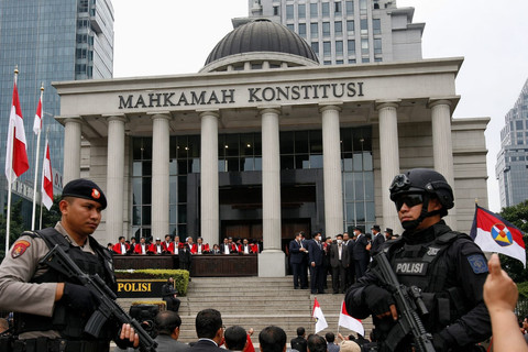 Ilustrasi Mahkamah Konstitusi (MK). Foto: Dokumentasi pribadi