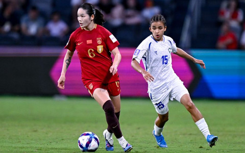 Pertandingan Grup B Piala Asia Wanita 2026 antara China vs Uzbekistan pada Jumat (6/3). Foto: afc