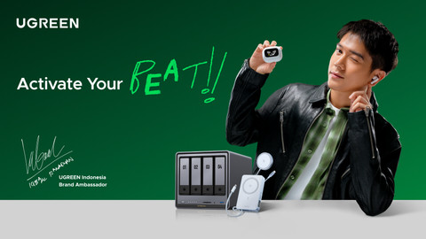 UGREEN gandeng Iqbaal Ramadhan dalam kampanye "Active Your Beat". Dok. UGREEN.