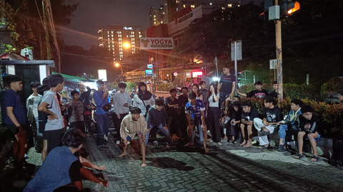 Kegiatan Runmadan di kawasan Kampus Unpar, Sabtu (7/3). Foto: Abisatya/kumparan