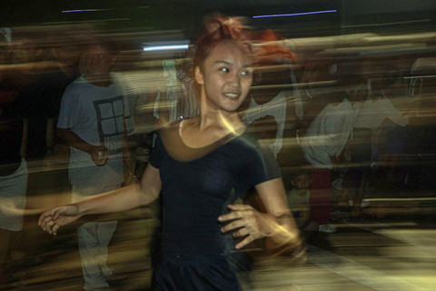 Lomba lari di Depok, Jawa Barat, Sabtu (7/3). Foto: Dok. kumparan