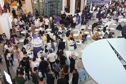 Samsung Unboxing Day Galaxy S26 Series yang dihadiri ratusan orang di Mall Kelapa Gading 3, Jakarta. Foto: Dok. Samsung