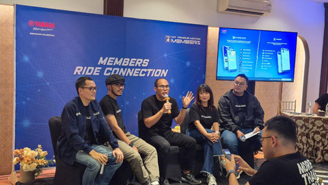 Aplikasi My Yamaha Motor Members. Foto: Yamaha