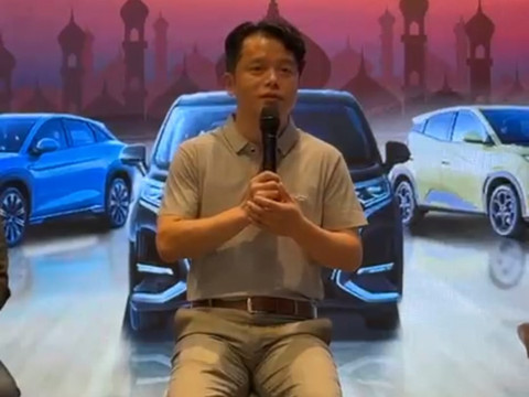 Presiden Direktur PT BYD Motor Indonesia, Eagle Zhao. Foto: Syahrul Ghiffari/kumparan