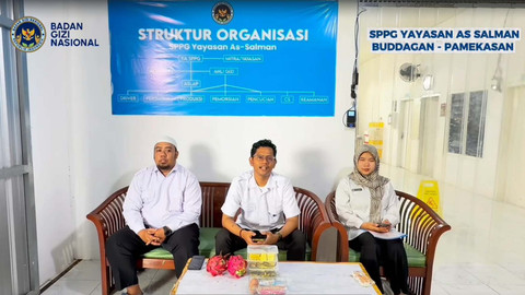 Badan Gizi Nasional (BGN) memberikan klarifikasi terkait video viral yang menampilkan menu Program Makan Bergizi Gratis (MBG) di salah satu sekolah di Kabupaten Pamekasan, Jawa Timur, pada Senin (9/3/2026). Foto: Dok. BGN
