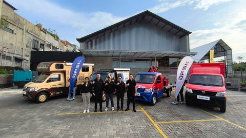 DFSK Super Cab dalam wujud Mobile Water Treatment. Foto: Sena Pratama/kumparan