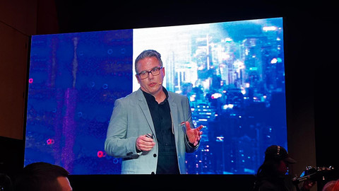 VP & GM Edge Computing & Communication Lenovo, Charles Ferland di Lenovo World Tech 2026 di Hongkong, Selasa (10/3/2026). Foto: Annisa Thahira Madina/kumparan