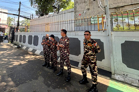 Suasana jelang sidang pembacaan putusan praperadilan eks Menteri Agama Yaqut Cholil Qoumas alias Gus Yaqut di Pengadilan Negeri Jakarta Selatan, Rabu (11/3). Foto: Amira Nada/kumparan