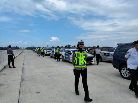 Tol Yogya-Solo segmen Prambanan-Purwomartani di Kabupaten Sleman yang dibuka fungsional selama arus mudik dan arus balik pada Lebaran 2026. Foto: Arfiansyah Panji Purnandaru/kumparan