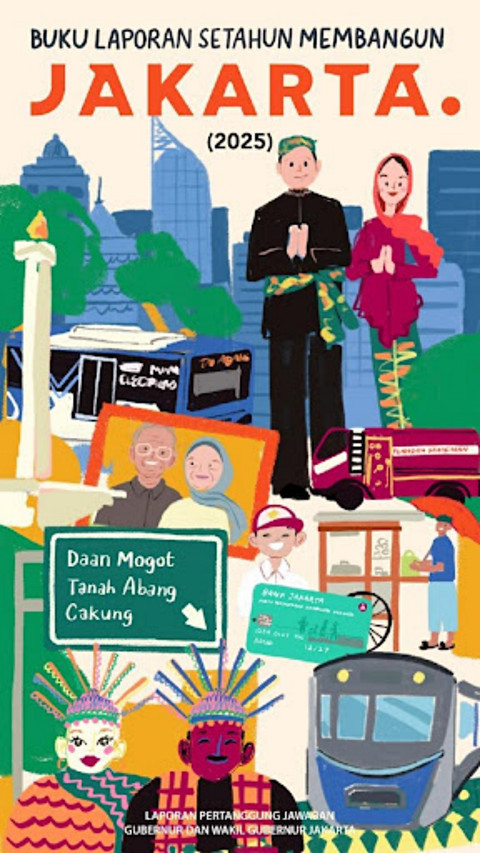 Laporan Setahun Membangun Jakarta. Foto: Dok. Istimewa