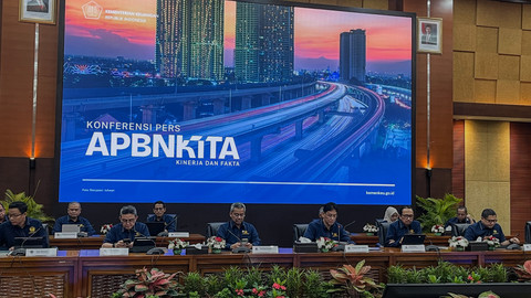 Menteri Keuangan Purbaya Yudhi Sadewa saat Konferensi pers APBN KiTA Februari 2026, Rabu (11/3/2026). Foto: Fariza Rizky Ananda/kumparan