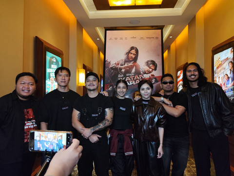 Konferensi pers perilisan trailer dan poster Ikatan Darah di Jakarta Selatan, Rabu (11/3/2026). Foto: Salsha Okta Fairuz/kumparan