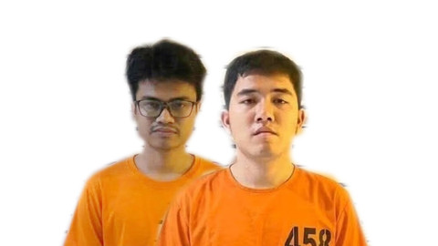 Tampang 2 pelaku pembunuhan kasus "mayat dalam boks kontainer". Foto: Dok. Istimewa