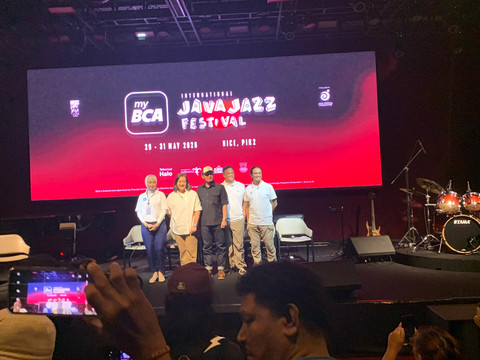 Jumpa pers Java Jazz Festival di Kemang, Jakarta Selatan, Rabu (11/3). Foto: Vincentius Mario/kumparan