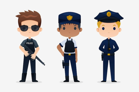 Ilustrasi polisi. Foto: Freepik