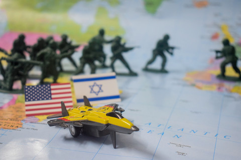 Illustrasi Tentara Gabungan Amerika Serikat dan Israel (pixabay.com)