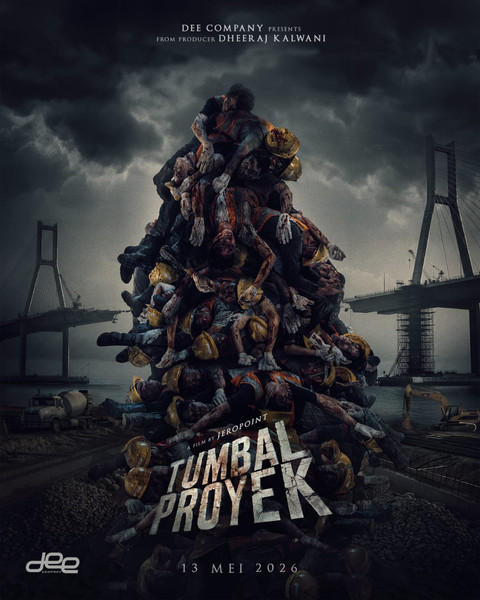 Poster Film Tumbal Proyek. Foto: Dok. Istimewa
