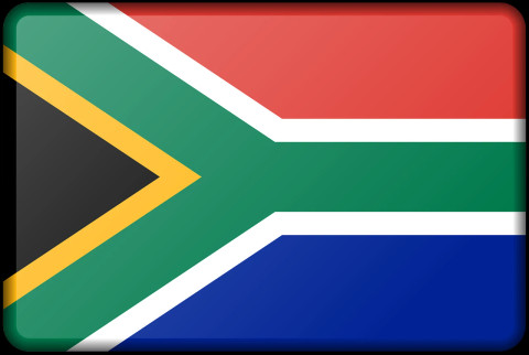 Ilustrasi bendera Afrika Selatan. Foto: Pixabay
