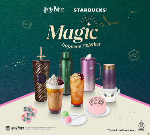 Tumblr dan aneka menu Starbucks x Harry Potter. Foto: Dok. Starbucks