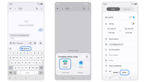 Fitur Now Nudge di Samsung Galaxy S26 Series. Foto: Samsung