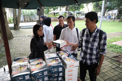 Keseruan teman kumparan Saat Ngabuburit di kumparan Hangout. Foto: kumparan