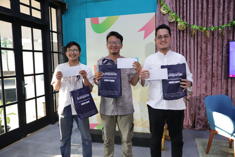 Keseruan teman kumparan Saat Ngabuburit di kumparan Hangout. Foto: kumparan