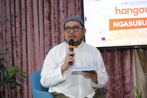 Keseruan teman kumparan Saat Ngabuburit di kumparan Hangout. Foto: kumparan