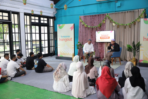 Keseruan teman kumparan Saat Ngabuburit di kumparan Hangout. Foto: kumparan