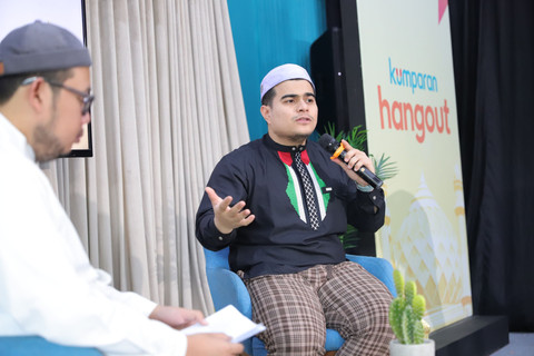 Keseruan teman kumparan Saat Ngabuburit di kumparan Hangout. Foto: kumparan