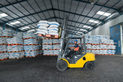 Ilustrasi pupuk milik PT Pupuk Indonesia.
 Foto: Pupuk Indonesia