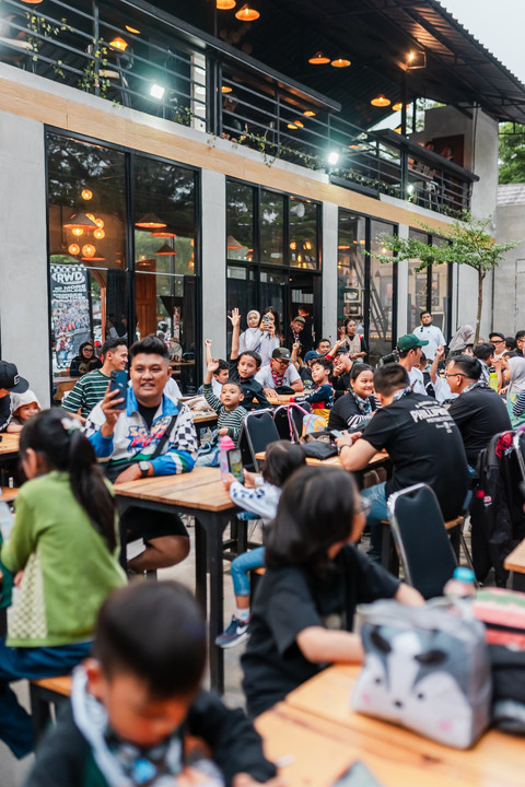 Komunitas Riding With Dad saat riding bersama. dok. Riding With Dad