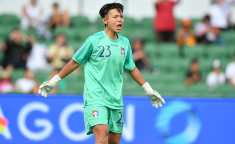 Aksi kiper timnas Taiwan di Piala Asia Wanita 2026 Foto: AFC