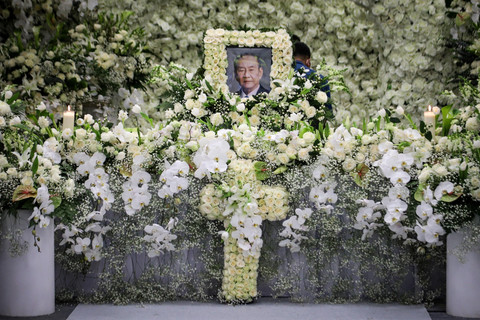Jenazah pemilik Grup Djarum Michael Bambang Hartono disemayamkan di Grand Heaven, Pluit, Jakarta, Jumat (20/3/2026). Foto: Iqbal Firdaus/kumparan