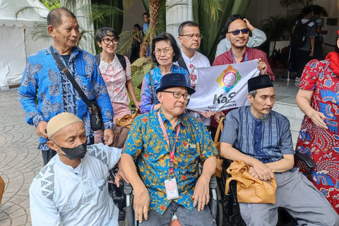 Kawan Stroke Indonesia (KASI) di Pendopo Balai Kota Jakarta, Sabtu (21/3/2026). Foto: Ryan Iqbal/kumparan