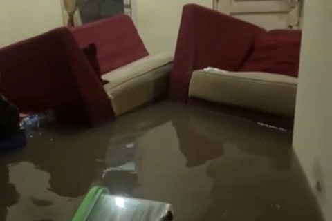 Kondisi banjir di Blok Dukuh, Kelurahan Cibubur, Ciracas, Jakarta Timur, Sabtu (21/3/2026). Foto: Dok. Istimewa