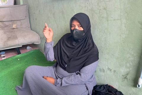 Dian, kakak dari Dwintha Anggary. Foto: Nauval Pratama/kumparan