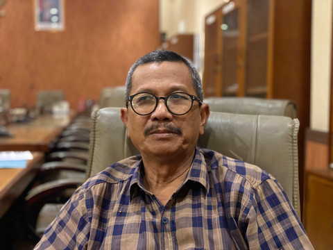 Ketua Pansus Raperda tentang Pengelolaan Usaha Mineral Logam, Mineral Bukan Logam, Mineral Bukan Logam Jenis Tertentu DPRD DIY, Aslam Ridlo. Foto: Pandangan Jogja/Resti Damayanti