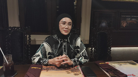 Mulan Jameela saat ditemui di kawasan Jakarta Selatan, Kamis (26/3/2026). Foto: Salsha Okta Fairuz/kumparan