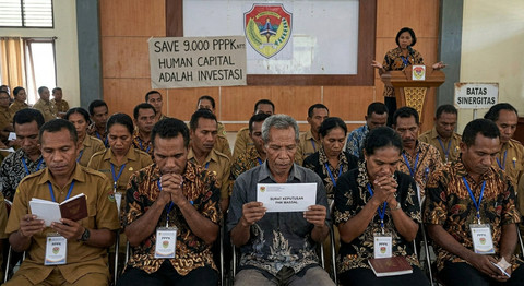 Ilustrasi PPPK Paruh Waktu NTT. Foto: Gemini AI