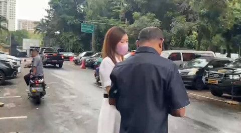 Istri Richard Lee diperiksa di Mapolda Metro Jaya, Jumat (27/3). Foto: Vincentius Mario/kumparan