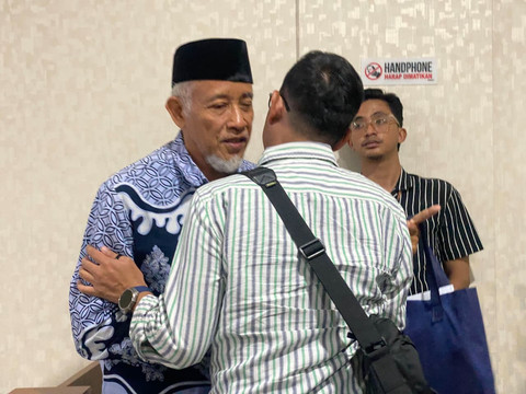 Mantan Bupati Sleman terdakwa kasus korupi Dana Hibah Pariwisata, Sri Purnomo,dalam persidangan yang digelar Jumat (27/3).