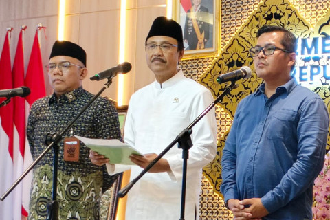 Pertemuan Menteri Sosial dengan Direktur Kepesertaan BPJS Kesehatan dan Ketua Komunitas Pasien Cuci Darah Indonesia, di Gedung Kemensos RI (31/3/2026). Foto: Kevin Daniel/kumparan