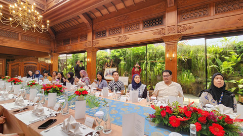 Ruang makan di Wisma Habibie & Ainun, Jakarta. Foto: Azalia Amadea/kumparan