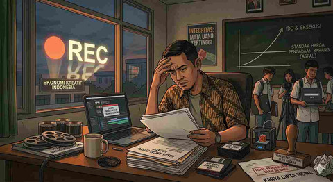 Ilustrasi dibuat menggunkan AI