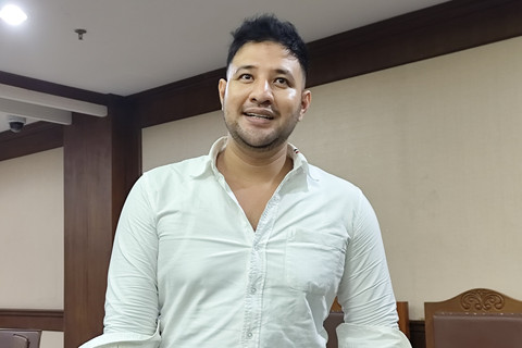 Ammar Zoni di Pengadilan Negeri Jakarta Pusat, Kamis (2/4/2026). Foto: Salsha Okta Fairuz/kumparan