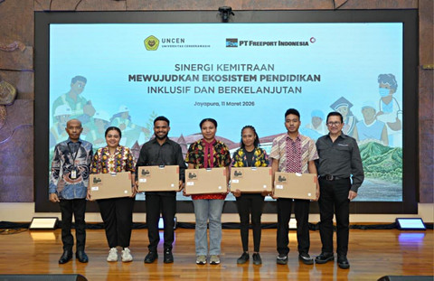 Kuliah umum dan penandatanganan kerja sama oleh UNCEN dan Freeport Indonesia. Foto: Dok. Freeport Indonesia 