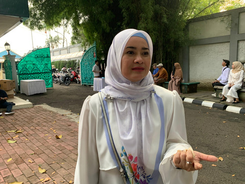 Ikke Nurjanah saat ditemui di Depok, Jawa Barat, Selasa (7/4/2026). Foto: Vincentius Mario/kumparan