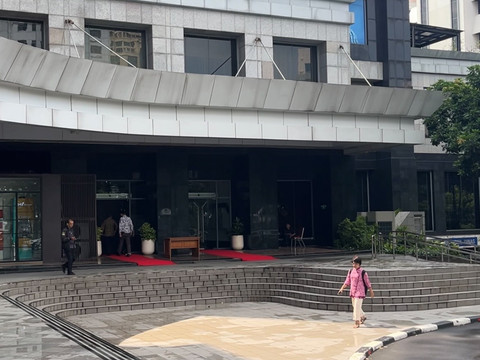 Suasana kantor Kementerian Keuangan saat kebijakan WFH ASN perdana, Jumat (10/4/2026). Foto: Fariza Rizky Ananda/kumparan