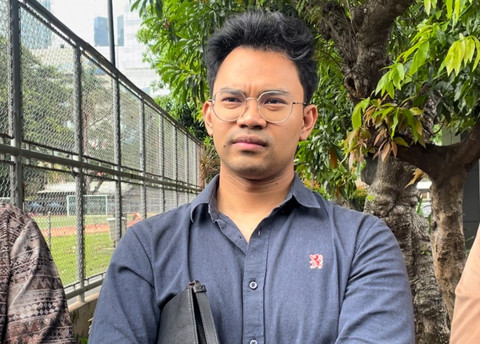 Insanul Fahmi di Polda Metro Jaya, Jumat (10/4/2026). Foto: Salsha Okta Fairuz/kumparan